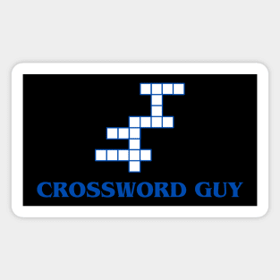 Crossword Guy Magnet